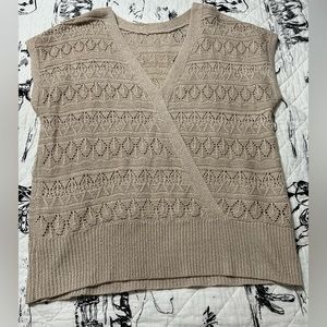 Maurice’s Woven Sleeveless Sweater